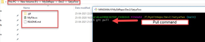 Workspace using command